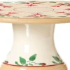Fuchsia<Nicholas Mosse 9" Footed Cake Plate Fuchsia