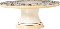 Serving<Nicholas Mosse 9" Footed Cake Plate Wild Flower Meadow