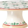 Tea Fanatic'S Gifts<Nicholas Mosse 9" Footed Cake Plate Winter Robin