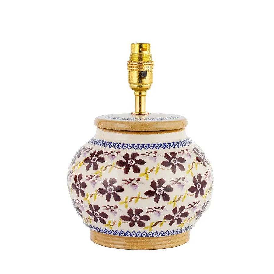 Lamps<Nicholas Mosse 5" Lamp Clematis Base Only