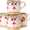 Gift Sets<Nicholas Mosse 4 Large Mugs Fuchsia