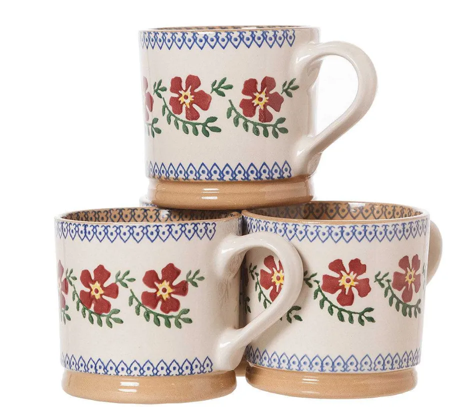 House Warming Gifts<Nicholas Mosse 4 Large Mugs Old Rose