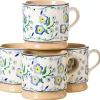 Special Event Gifts<Nicholas Mosse 4 Small Mugs Forget Me Not
