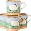 Coffee Addict'S Gifts<Nicholas Mosse 4 Small Mugs Sheep