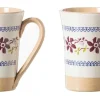 Clematis<Nicholas Mosse 2 Tall Mugs Clematis
