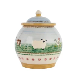 Easter<Nicholas Mosse Cookie Jar Assorted Landscape