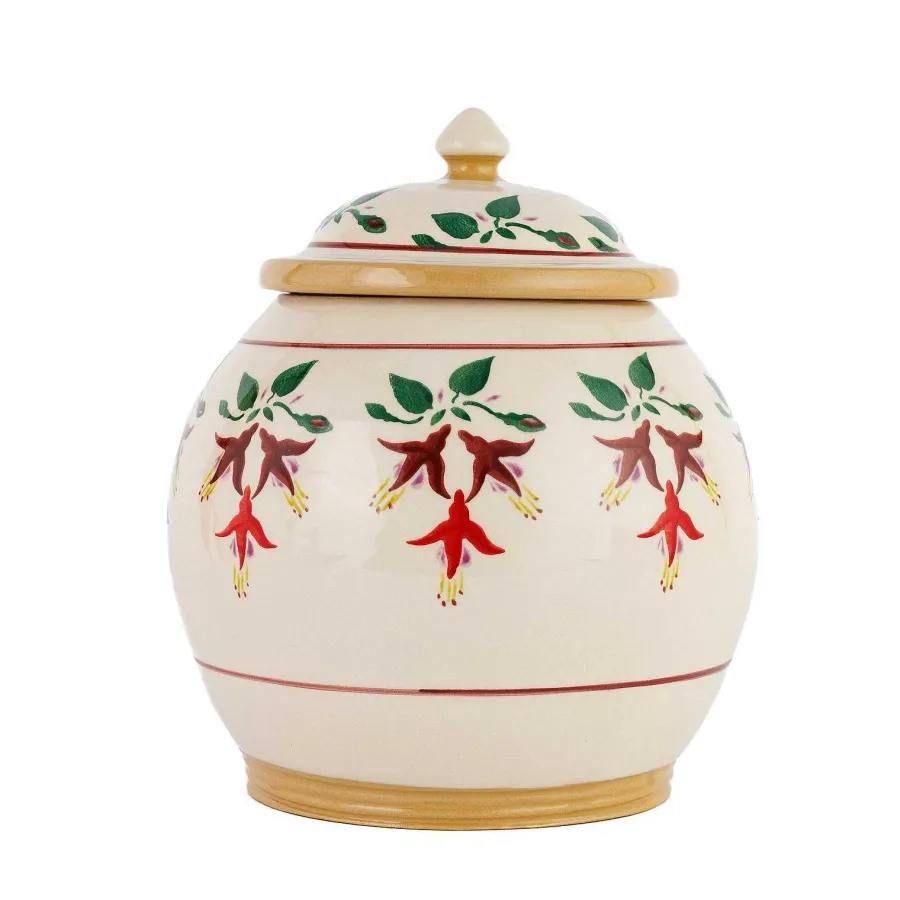 Easter<Nicholas Mosse Cookie Jar Fuchsia