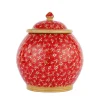 Lawn<Nicholas Mosse Cookie Jar Lawn Red
