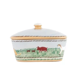Landscapes<Nicholas Mosse Covered Butterdish Assorted Animals