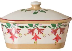 Serving Accessories<Nicholas Mosse Covered Butterdish Fuchsia
