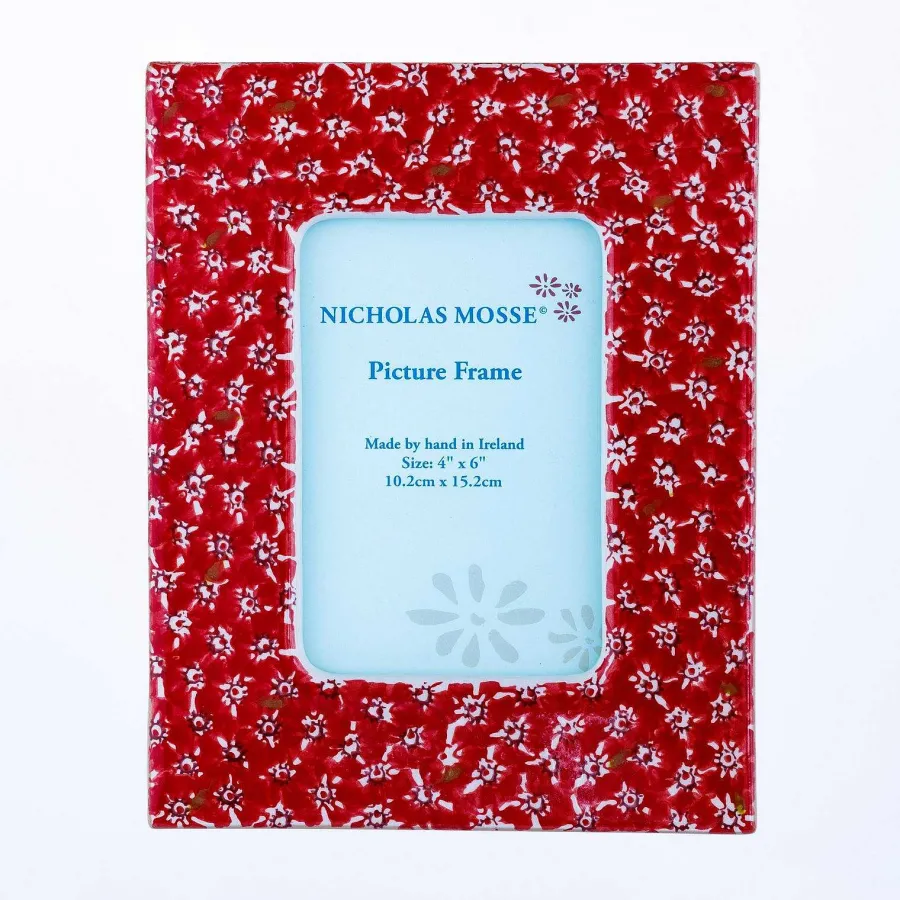 Lawn<Nicholas Mosse Frame Lawn Red