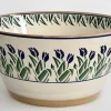 St Patrick'S Day<Nicholas Mosse Large Angled Bowl Blue Blooms