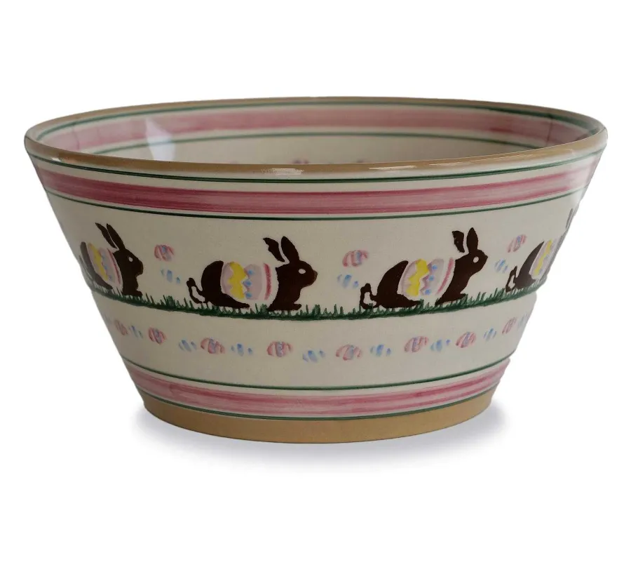 Easter<Nicholas Mosse Large Angled Bowl Easter Bunny 2022