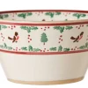 Winter Robin<Nicholas Mosse Large Angled Bowl Winter Robin