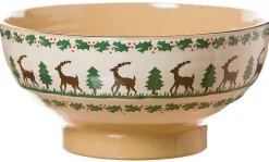 House Warming Gifts<Nicholas Mosse Large Bowl Reindeer