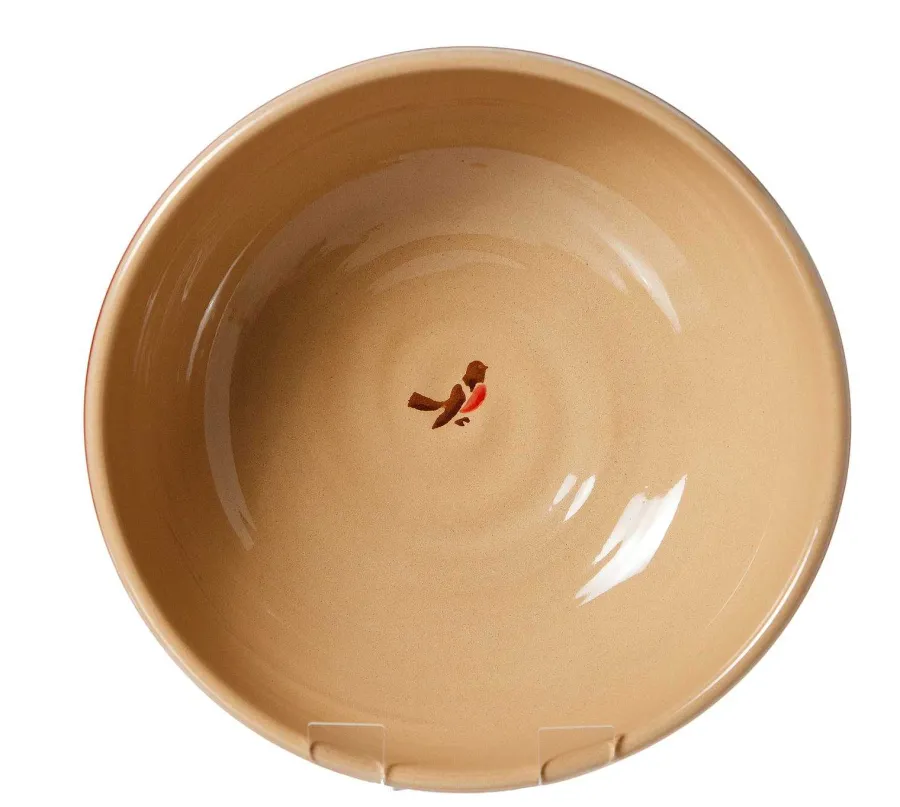 House Warming Gifts<Nicholas Mosse Large Bowl Winter Robin