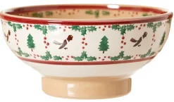 House Warming Gifts<Nicholas Mosse Large Bowl Winter Robin