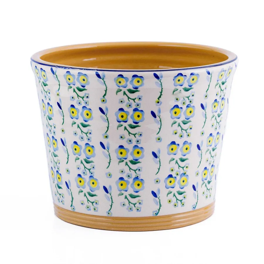 St Patrick'S Day<Nicholas Mosse Large Cache Pot Indoor Forget Me Not