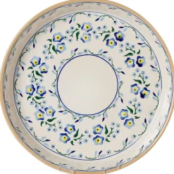 Oven Friendly Dishes<Nicholas Mosse Large Quiche Dish Forget Me Not