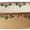 Winter Robin<Nicholas Mosse Large Quiche Dish Winter Robin