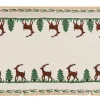 Reindeer<Nicholas Mosse Large Rectangle Plate Reindeer