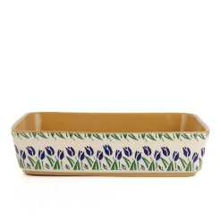 Blue Blooms<Nicholas Mosse Large Rectangular Oven Dish Blue Blooms