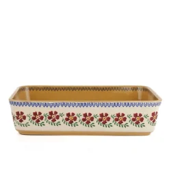 Oven Friendly Dishes<Nicholas Mosse Large Rectangular Oven Dish Old Rose
