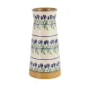 Hostess Gifts<Nicholas Mosse Large Tapered Vase Blue Blooms