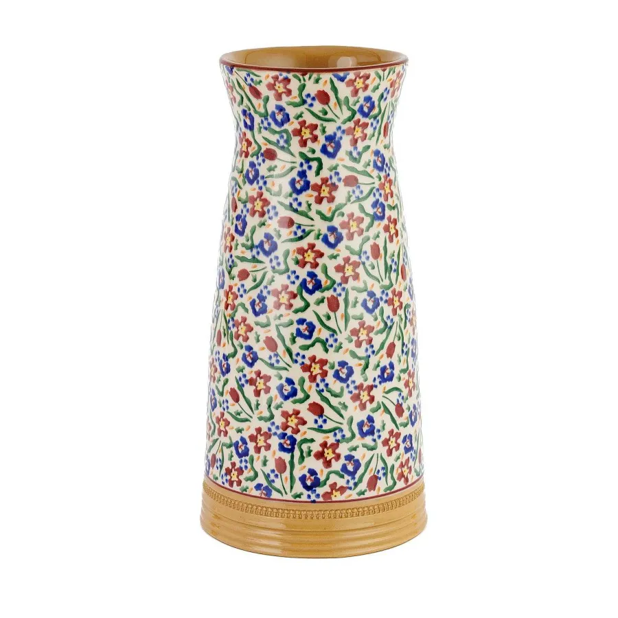 Easter<Nicholas Mosse Large Tapered Vase Wild Flower Meadow