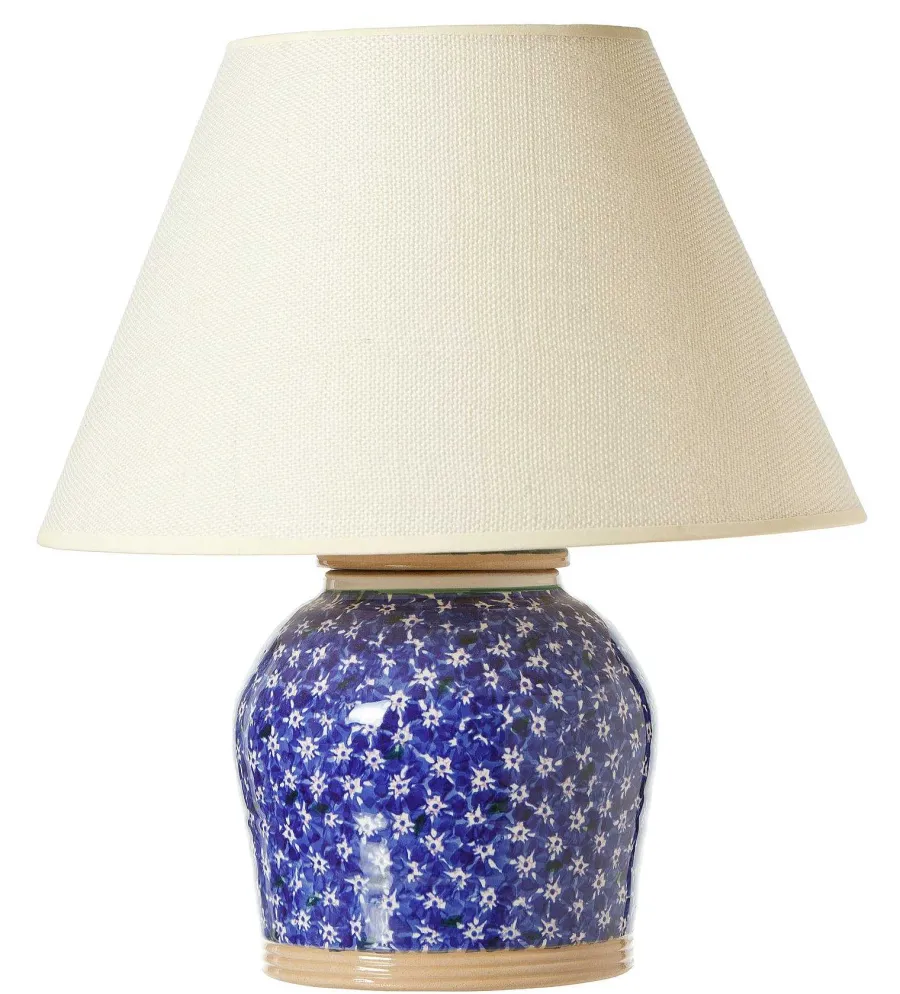 Lawn<Nicholas Mosse Lawn Dark Blue 7" Lamp Base