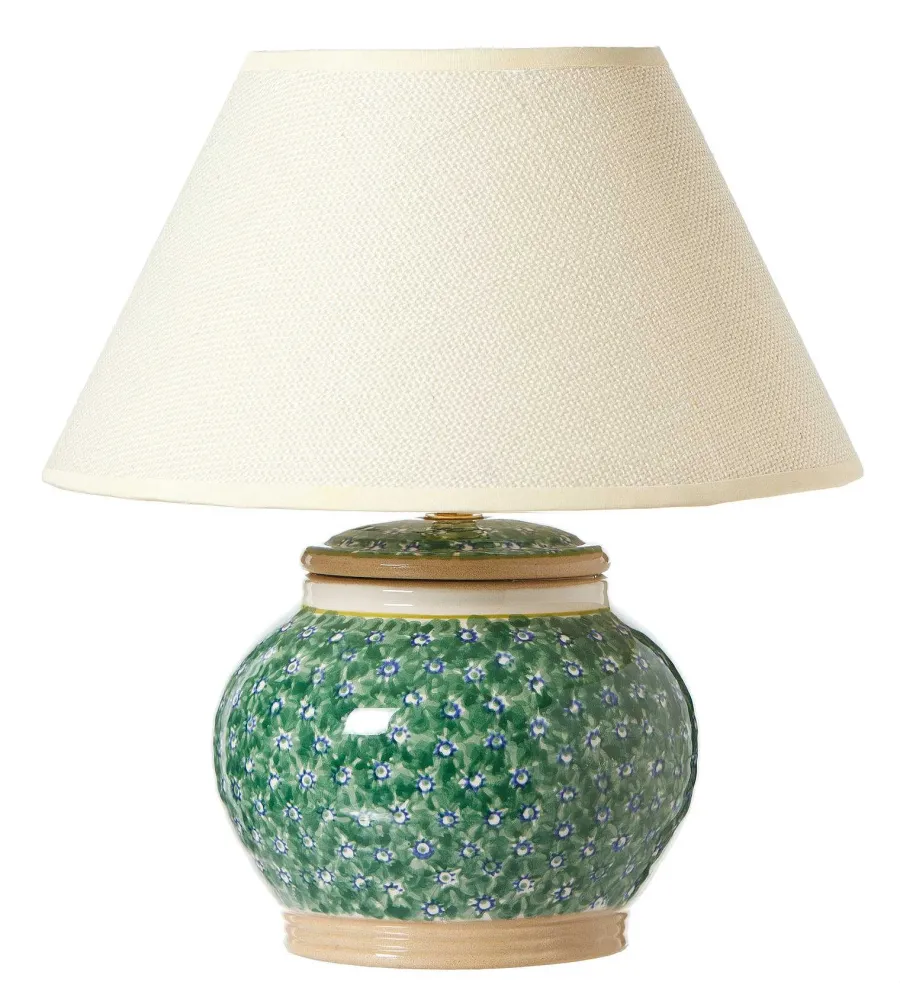 Lamps<Nicholas Mosse Lawn Green 5" Lamp Base