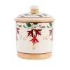 Bowls<Nicholas Mosse Lidded Sugar Bowl Fuchsia