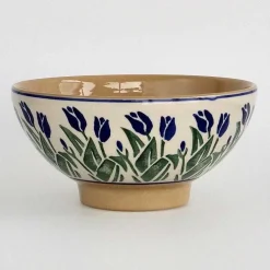 Easter<Nicholas Mosse Medium Bowl Blue Blooms