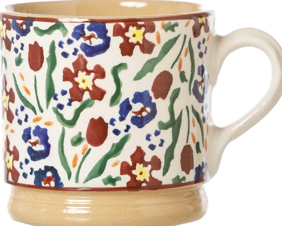Wild Flower Meadow<Nicholas Mosse Medium Heart Plate And Small Mug Wild Flower Meadow