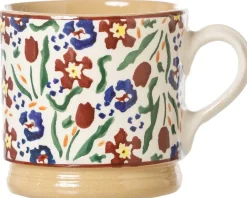 Mother'S Day<Nicholas Mosse Medium Heart Plate And Small Mug Wild Flower Meadow