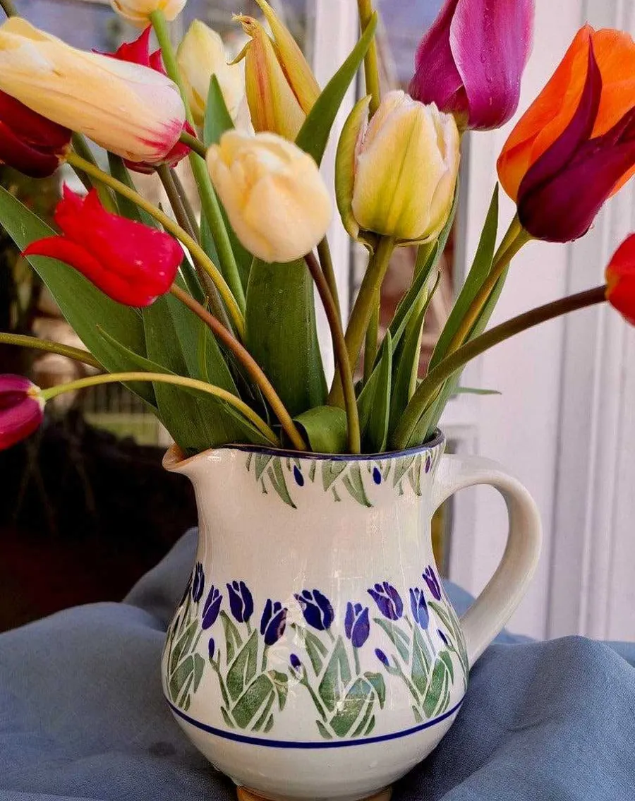 Hostess Gifts<Nicholas Mosse Medium Jug Blue Blooms