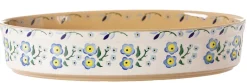Oven Friendly Dishes<Nicholas Mosse Medium Oval Oven Dish Forget Me Not
