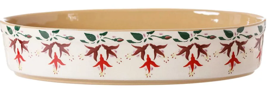 Easter<Nicholas Mosse Medium Oval Oven Dish Fuchsia