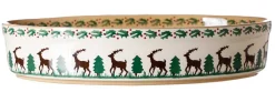 Food Lover'S Gifts<Nicholas Mosse Medium Oval Oven Dish Reindeer