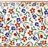 Wild Flower Meadow<Nicholas Mosse Medium Rectangle Plate Wild Flower Meadow