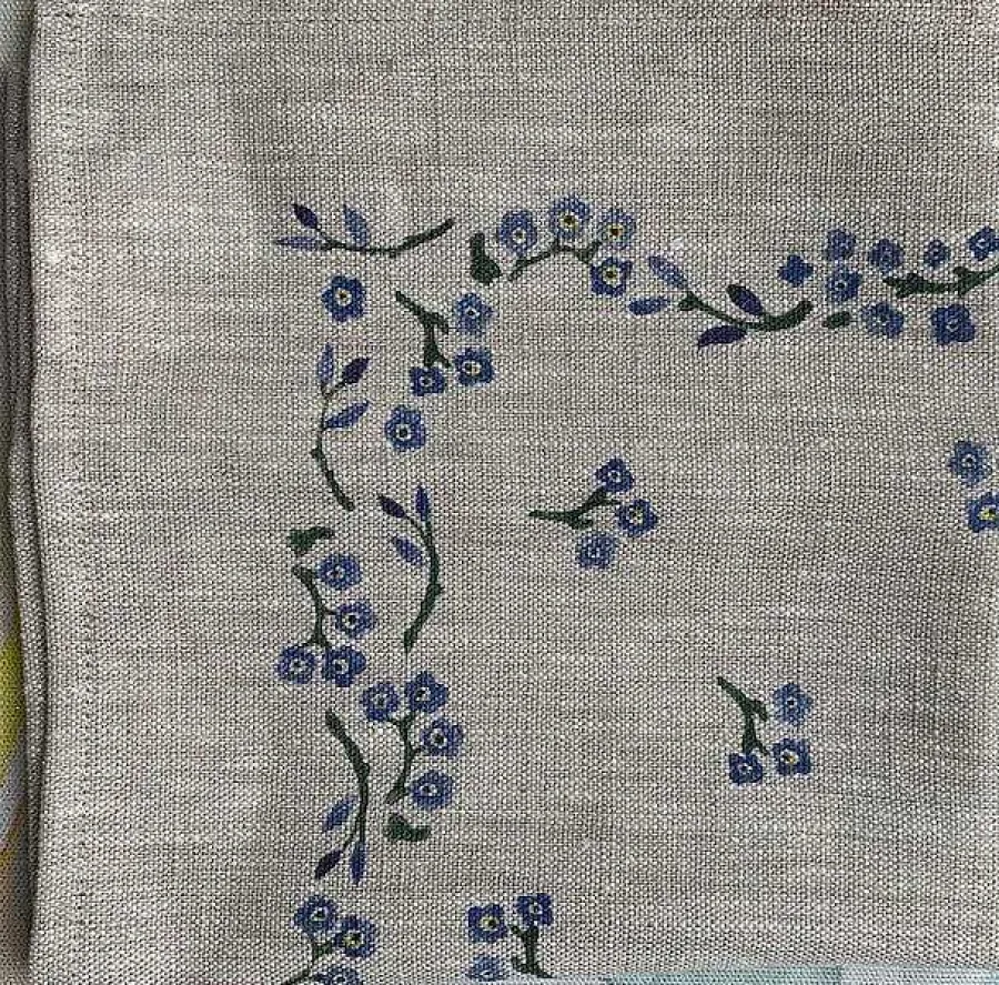 Forget Me Not<Nicholas Mosse Napkin Forget Me Not Linen