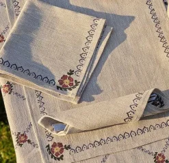 Hostess Gifts<Nicholas Mosse Napkin Old Rose Linen