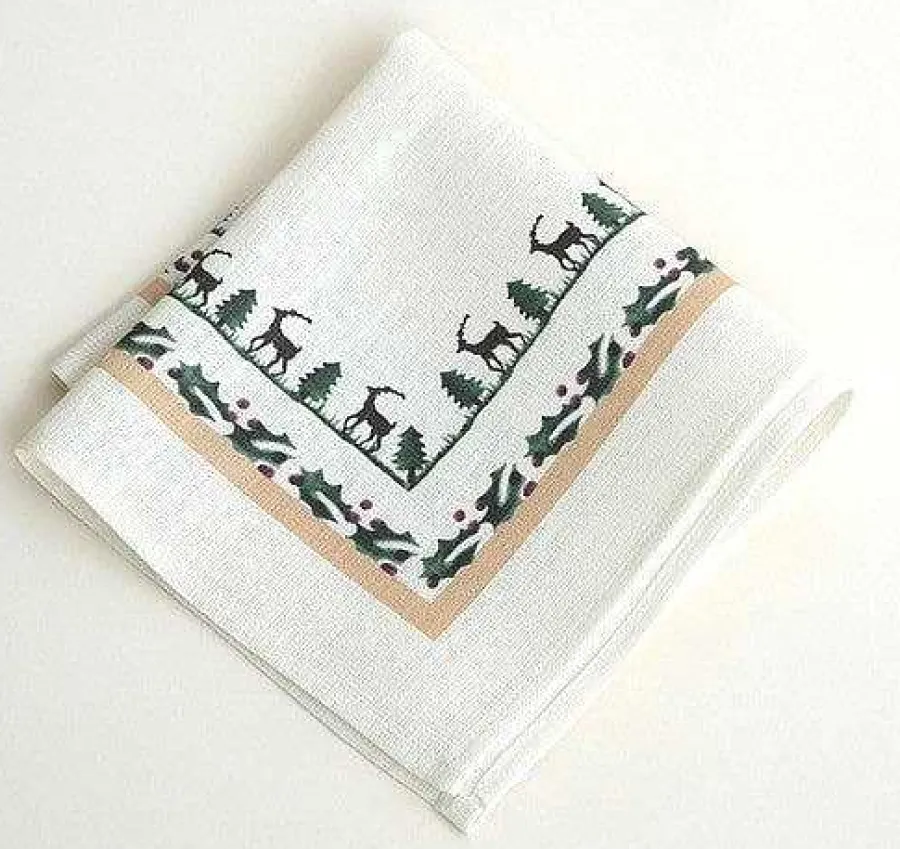 Reindeer<Nicholas Mosse Napkin Reindeer Linen