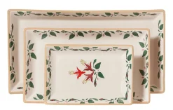 Corporate Gifts<Nicholas Mosse Nest Of 3 Rectangle Dishes Fuchsia