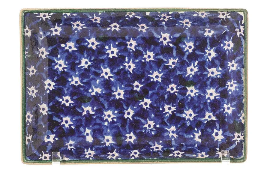 Mother'S Day<Nicholas Mosse Nest Of 3 Rectangle Dishes Lawn Dark Blue