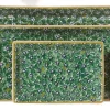 Corporate Gifts<Nicholas Mosse Nest Of 3 Rectangle Dishes Lawn Green
