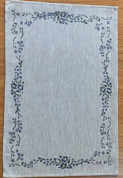House Warming Gifts<Nicholas Mosse Placemat Forget Me Not Linen