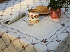 Hostess Gifts<Nicholas Mosse Placemat Old Rose Linen