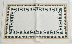 Reindeer<Nicholas Mosse Placemat Reindeer Linen