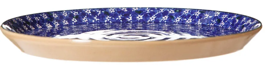 Lawn<Nicholas Mosse Presentation Platter Lawn Dark Blue
